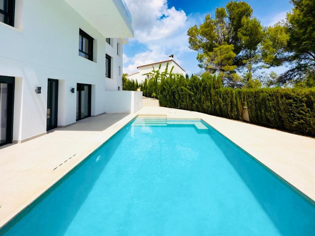 Calpe Villa Lujo Playa Piscina Jardin Barbacoa Ideal Familias Y Grupos Exterior photo