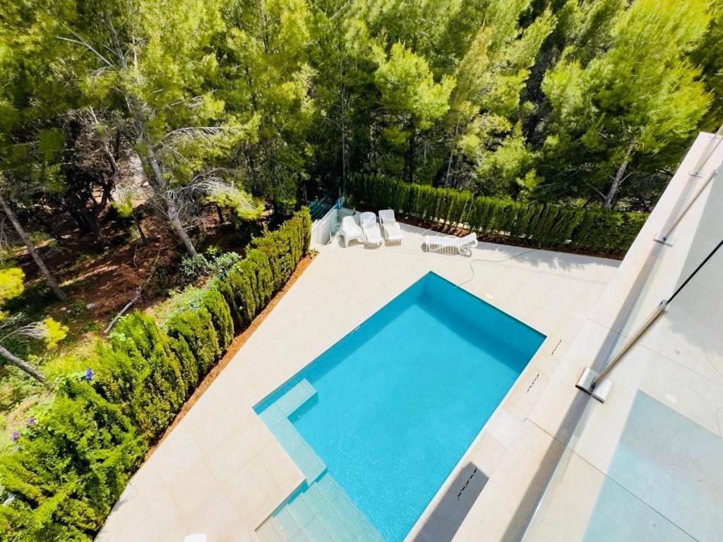 Calpe Villa Lujo Playa Piscina Jardin Barbacoa Ideal Familias Y Grupos Exterior photo